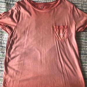 Pink Roxy 1990 t-shirt